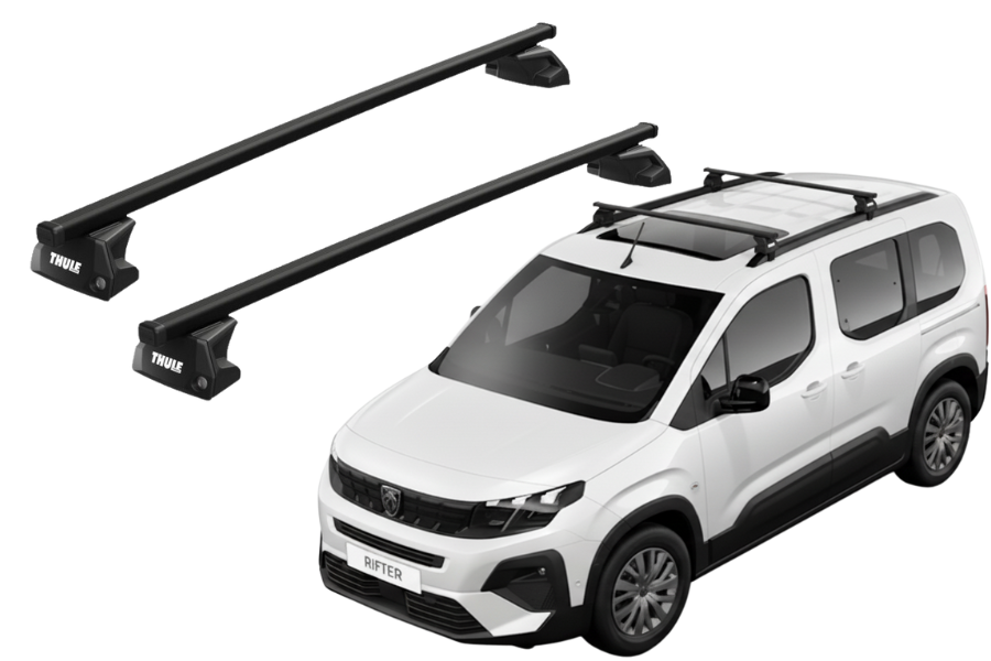 Barras Thule PEUGEOT Rifter 19- RA / SquareBar EVO
