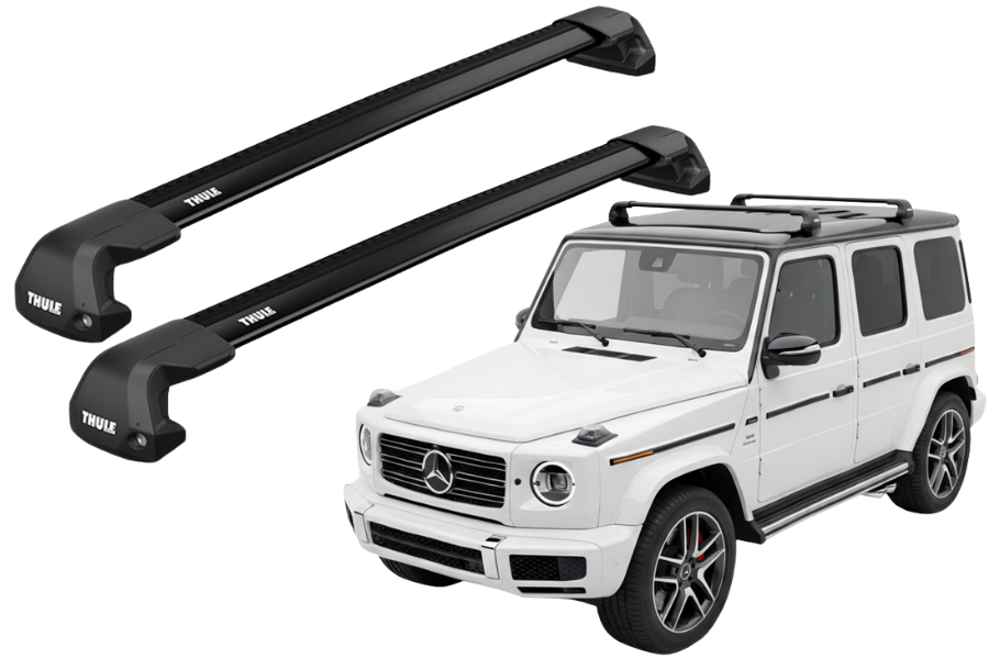 Barras THULE EDGE Flush para autos MERCEDES BENZ G-Class desde 2019 negro