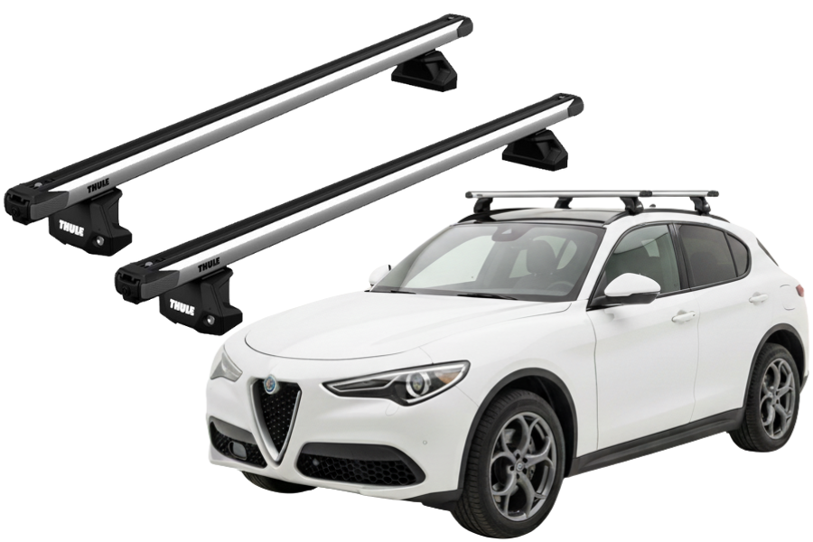Barras Thule ALFA ROMEO Stelvio 17- RA / SlideBar EVO