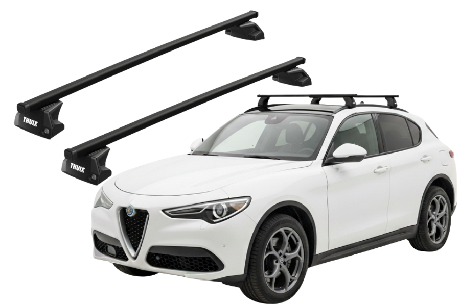 Barras Thule ALFA ROMEO Stelvio 17- RA / SquareBar EVO