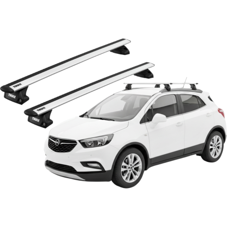 Barras THULE EVO WingBar para autos OPEL Mokka X 2016 a 2020