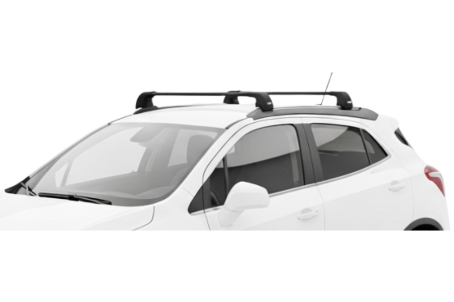 Barras THULE EDGE Flush para autos OPEL Mokka X 2016 a 2020 negro