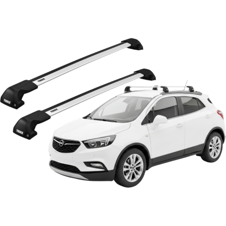 Barras THULE EDGE Flush para autos OPEL Mokka 2013 a 2020