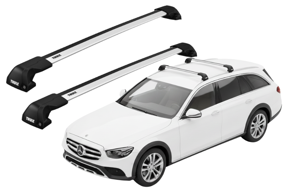 Barras THULE EDGE Flush para autos MERCEDES BENZ E-Class (S213) All-Terrain desde 2016 - 2023