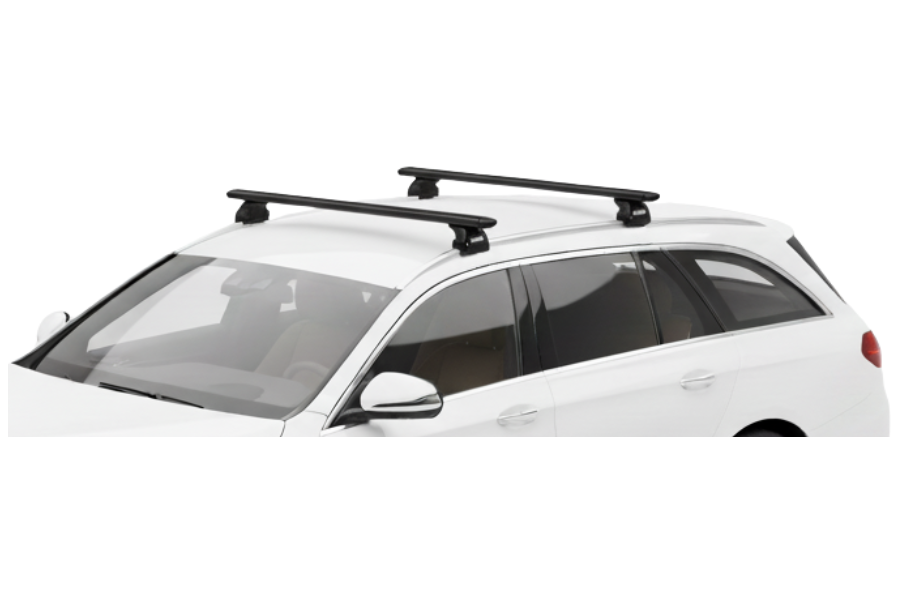 Barras THULE EVO WingBar para autos MERCEDES BENZ E-Class (S213) desde 2016 - 2023 negro