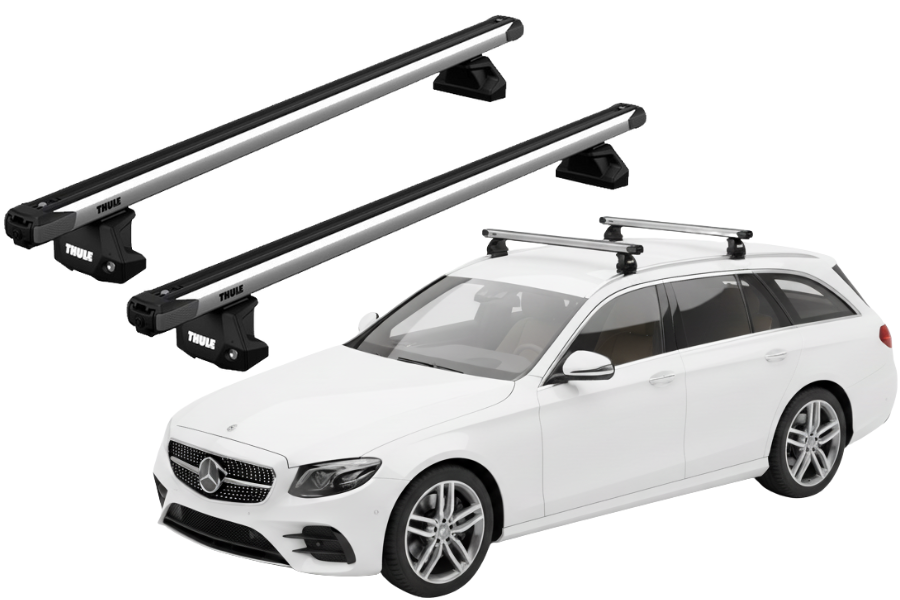 Barras Thule MERCEDES BENZ E-Class 16-23 RA / SlideBar EVO