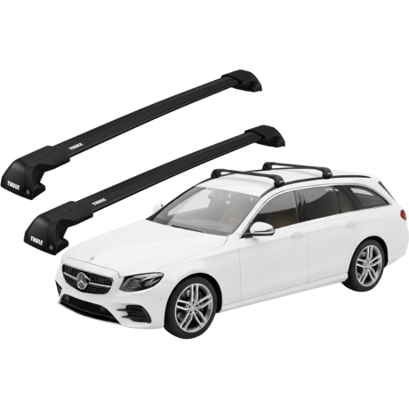 Barras THULE EDGE Flush para autos MERCEDES BENZ E-Class (S213) desde 2016 - 2023negro