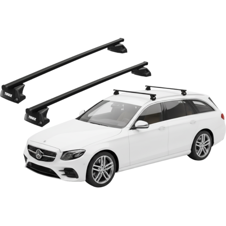 Barras THULE EVO SquareBar para autos MERCEDES BENZ E-Class (S213) desde 2016 - 2023