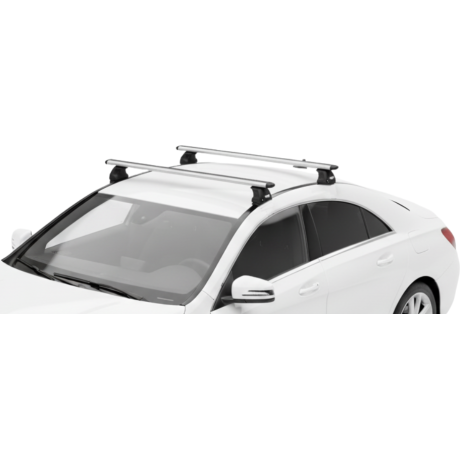 Barras THULE EVO WingBar para autos Mercedez Benz CLA (C117) 2013 a 2018
