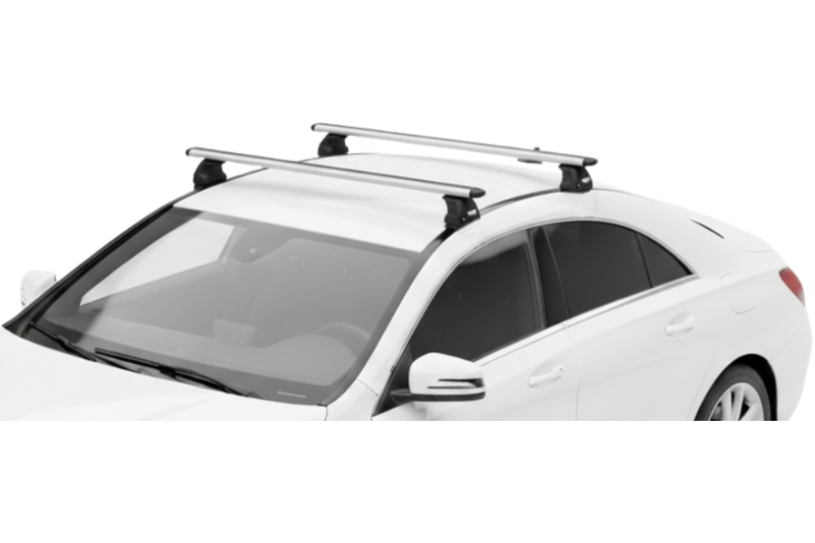 Barras THULE EVO WingBar para autos Mercedez Benz CLA (C117) 2013 a 2018