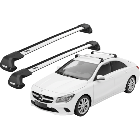 Barras THULE EDGE Flush para autos Mercedes Benz CLA (C117) 2013 a 2018