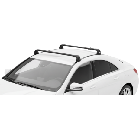 Barras THULE EDGE Flush para autos BMW 4-Series Gran Coupe 2014 a 2020 negro