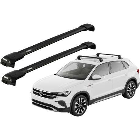 Barras THULE EDGE Flush para autos CHEVROLET Captiva 2021 negro