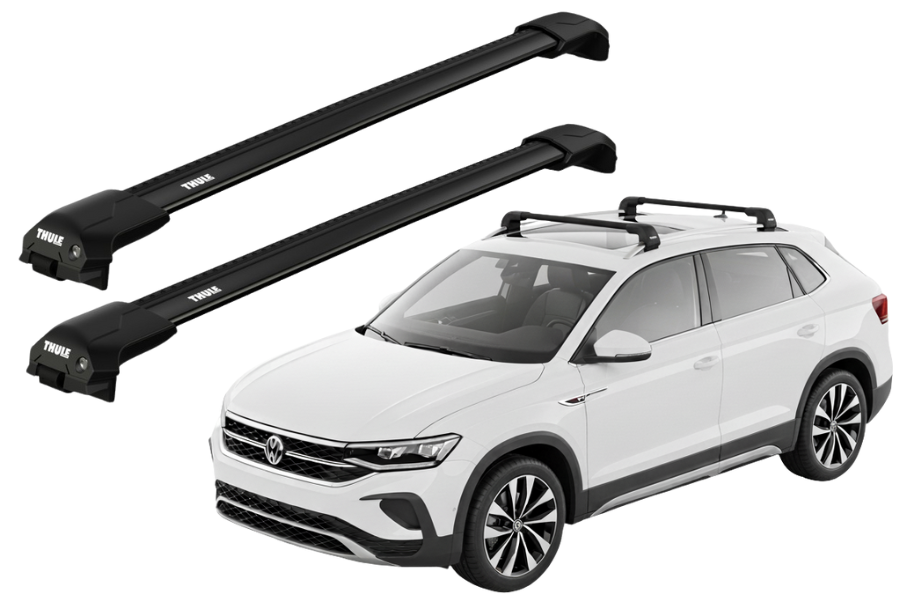 Barras THULE EDGE Flush para autos CHEVROLET Captiva 2021 negro