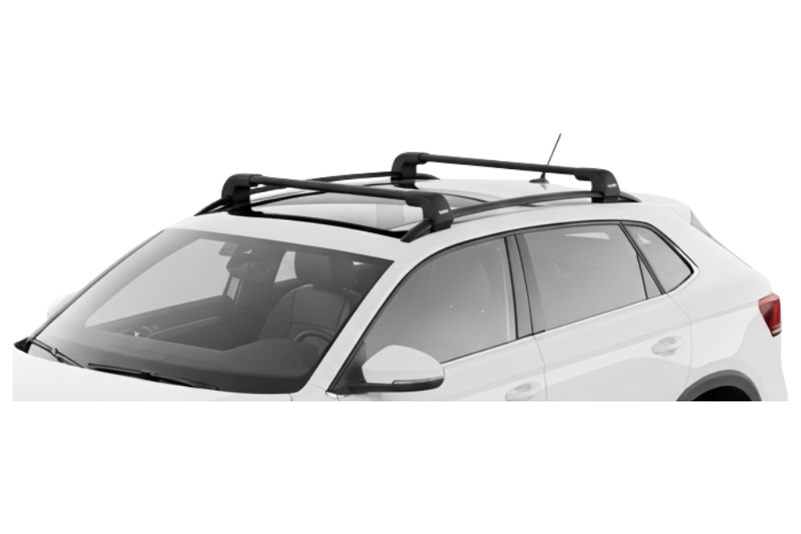 Barras THULE EDGE Flush para autos CHEVROLET Captiva 2021 negro