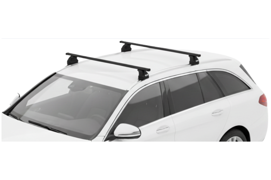 Barras THULE EVO SquareBar para autos MERCEDES BENZ C-Class (S205) 2015 a 2021