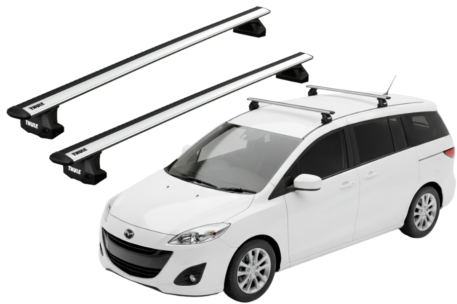 Barras Thule MAZDA 5 04-19 PF / WingBar EVO