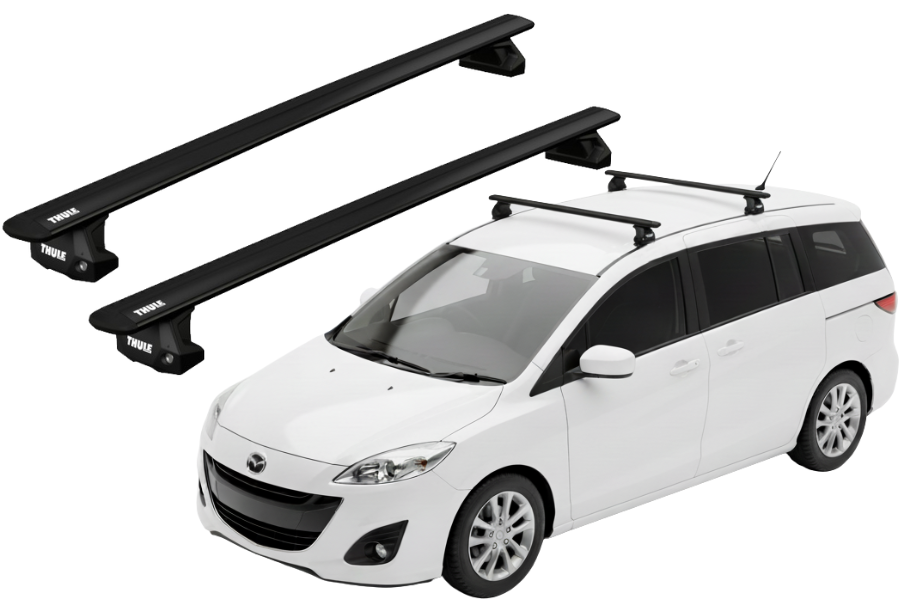Barras Thule MAZDA 5 04-19 PF / WingBar EVO BLACK