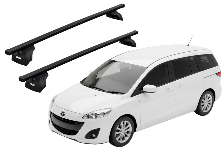 Barras THULE SquareBar para autos MAZDA 5 desde 2004