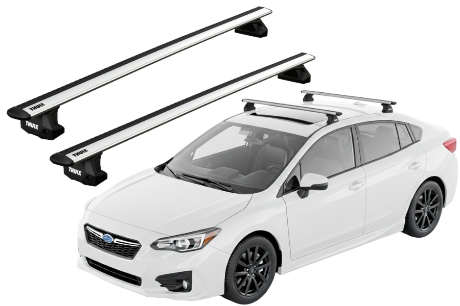 Barras THULE EVO WingBar para autos SUBARU Impreza desde 2017-2023