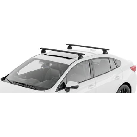 Barras THULE EVO WingBar para autos SUBARU Impreza desde 2017-2023 negro