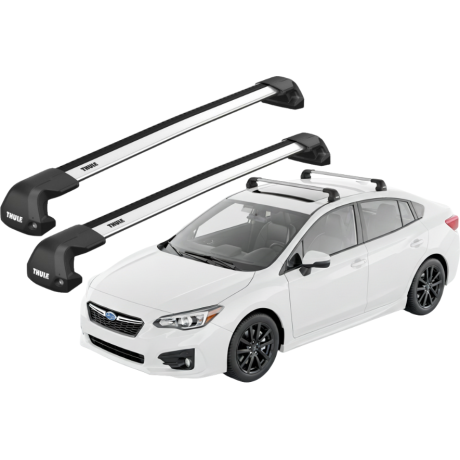 Barras THULE EDGE Flush para autos SUBARU Impreza desde 2017-2023