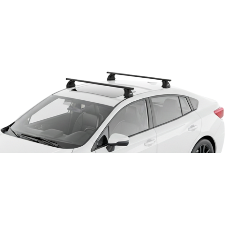 Barras THULE EVO SquareBar para autos SUBARU Impreza desde 2017-2023