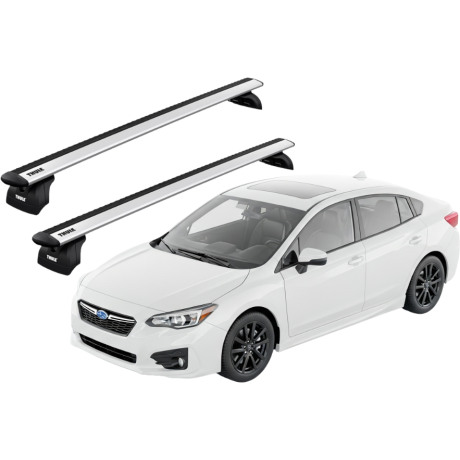 Barras THULE WingBar para autos SUBARU Impreza desde 2017-2023