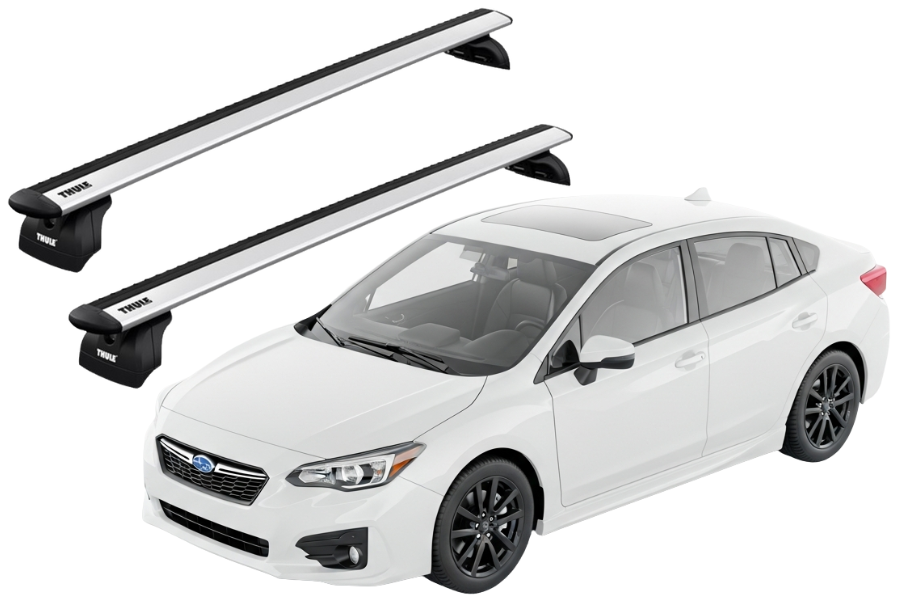 Barras THULE WingBar para autos SUBARU Impreza desde 2017-2023