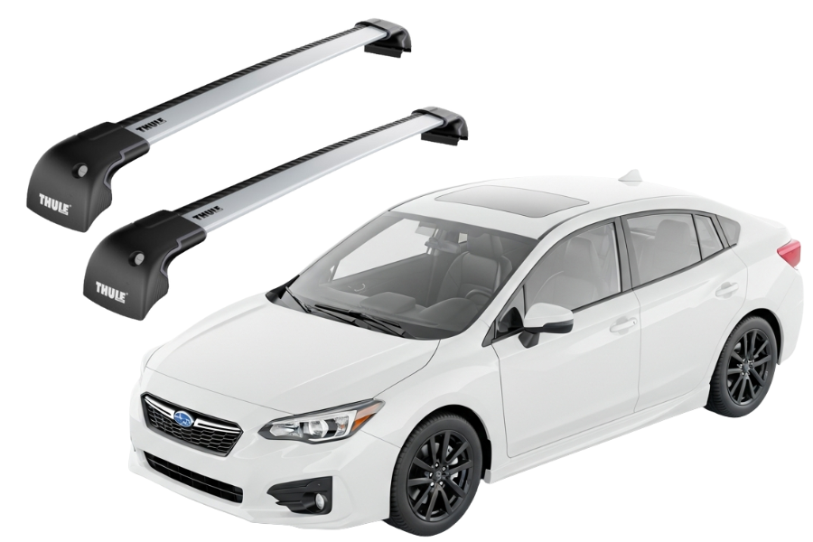 Barras THULE EDGE para autos SUBARU Impreza desde 2017-2023
