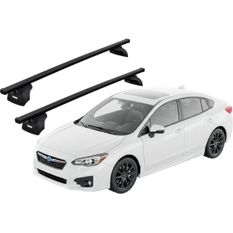 Barras THULE SquareBar para autos SUBARU Impreza desde 2017-2023
