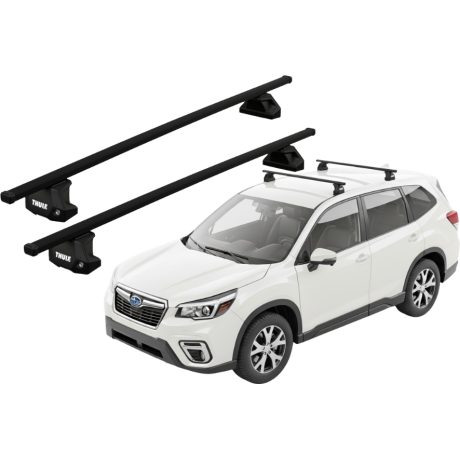Barras THULE EVO SquareBar para autos SUBARU Forester desde 2019-2024