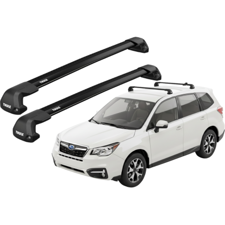 Barras Thule SUBARU Forester 13-18 PF / EDGE Flush BLACK