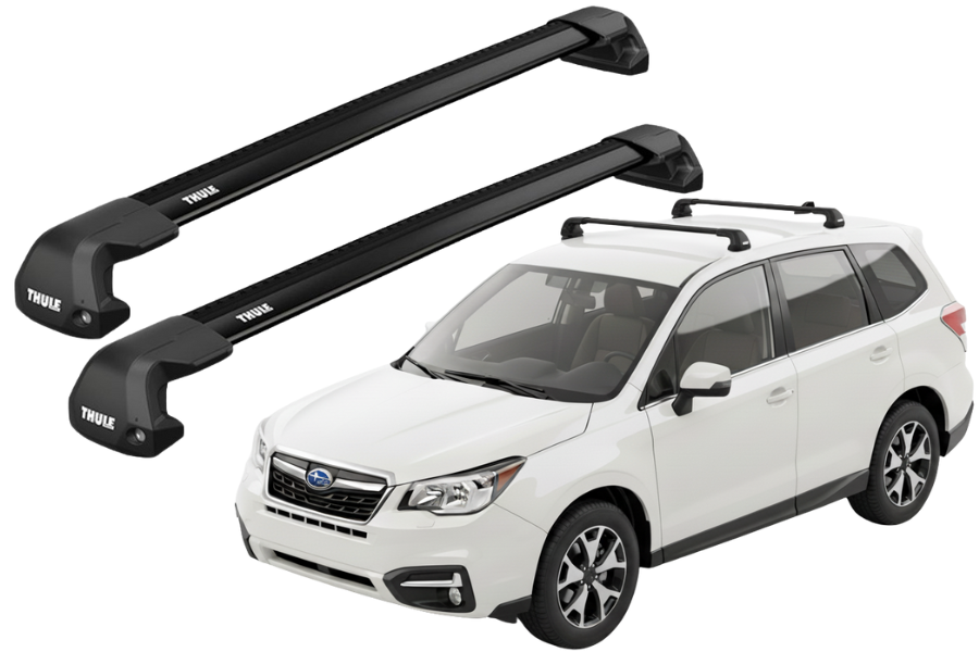 Barras Thule SUBARU Forester 13-18 PF / EDGE Flush BLACK