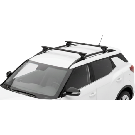 Barras THULE EVO WingBar para autos SSANGYONG XLV desde 2016 negro