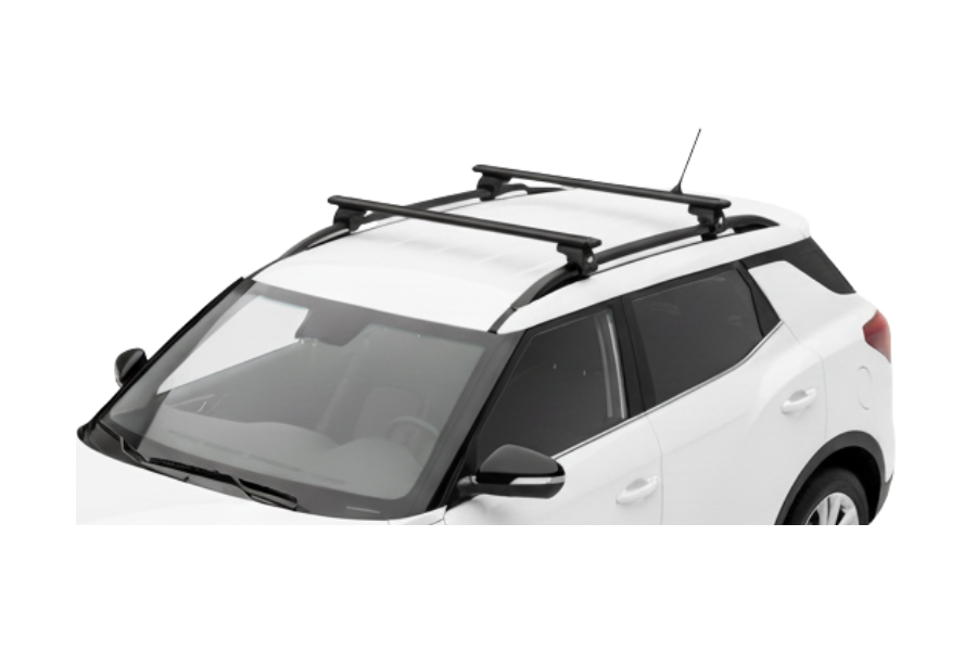 Barras THULE EVO WingBar para autos SSANGYONG XLV desde 2016 negro