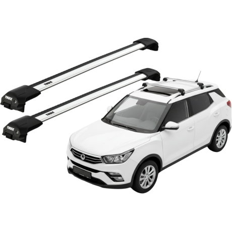 Barras THULE EDGE Flush para autos SSANGYONG XLV desde 2016
