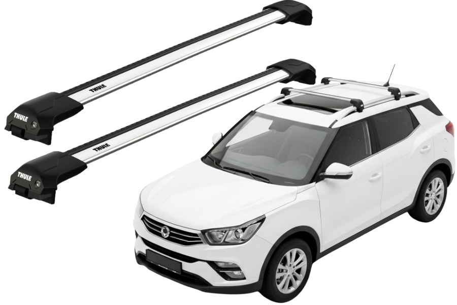 Barras THULE EDGE Flush para autos SSANGYONG XLV desde 2016