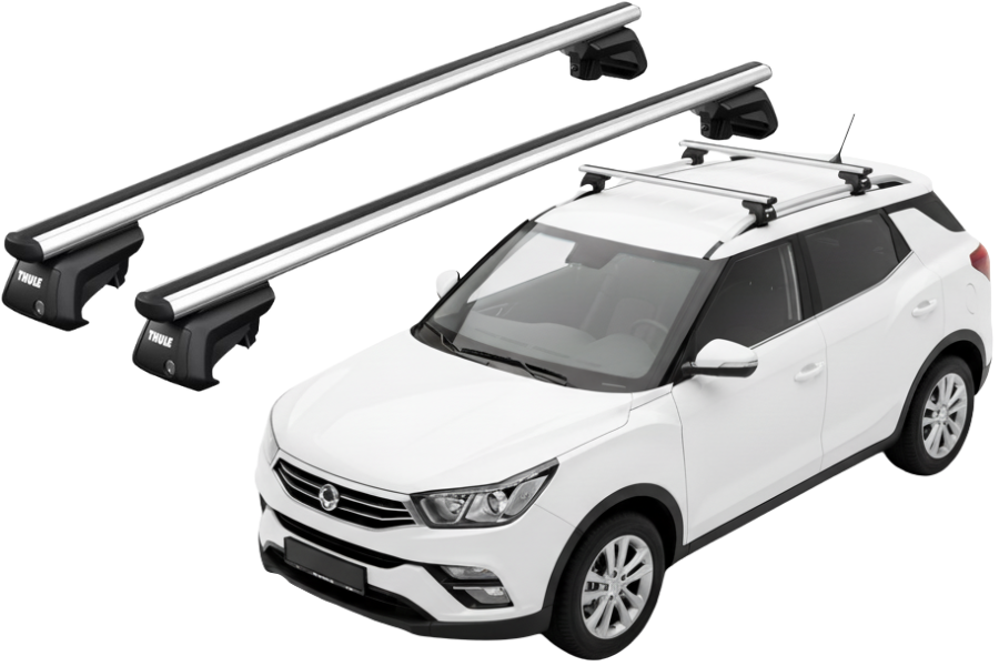 Barras THULE SmartRack XT AluBar para autos SSANGYONG XLV desde 2016