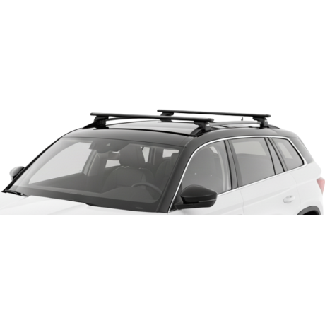 Barras THULE EVO WingBar para autos SKODA Kodiaq desde 2017 negro