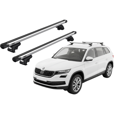 Barras Thule SKODA Kodiaq 17-21 RE / SlideBar EVO