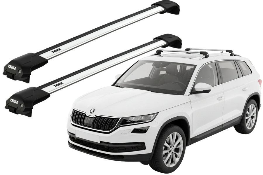 Barras THULE EDGE Flush para autos SKODA Kodiaq desde 2017