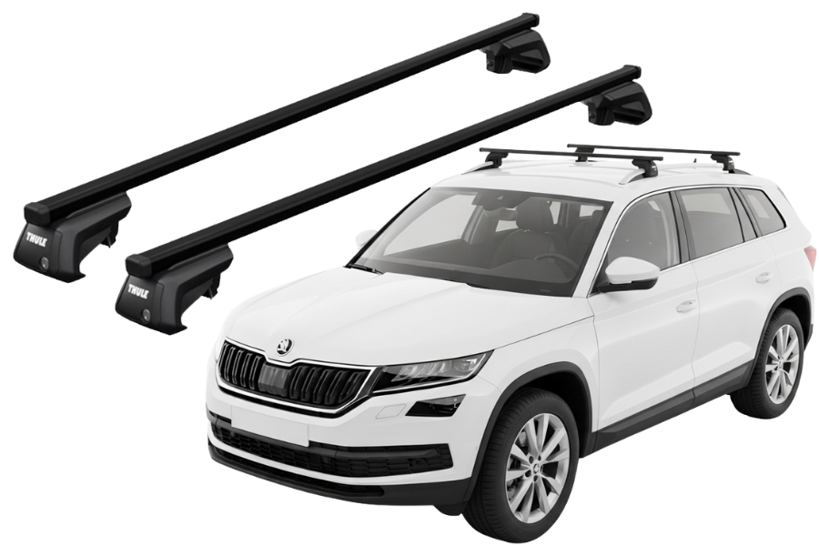 Barras THULE SmartRack XT para autos SKODA Kodiaq desde 2017