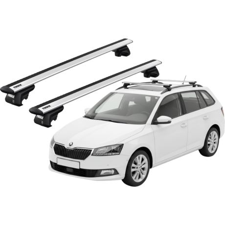 Barras THULE EVO WingBar para autos SKODA Fabia desde 2015-2021