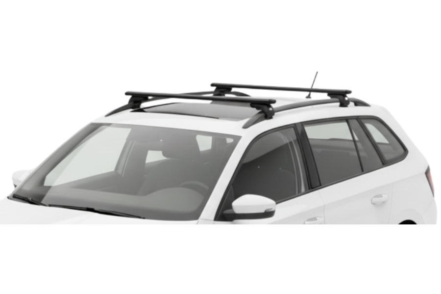 Barras THULE EVO WingBar para autos SKODA Fabia desde 2015-2021 negro