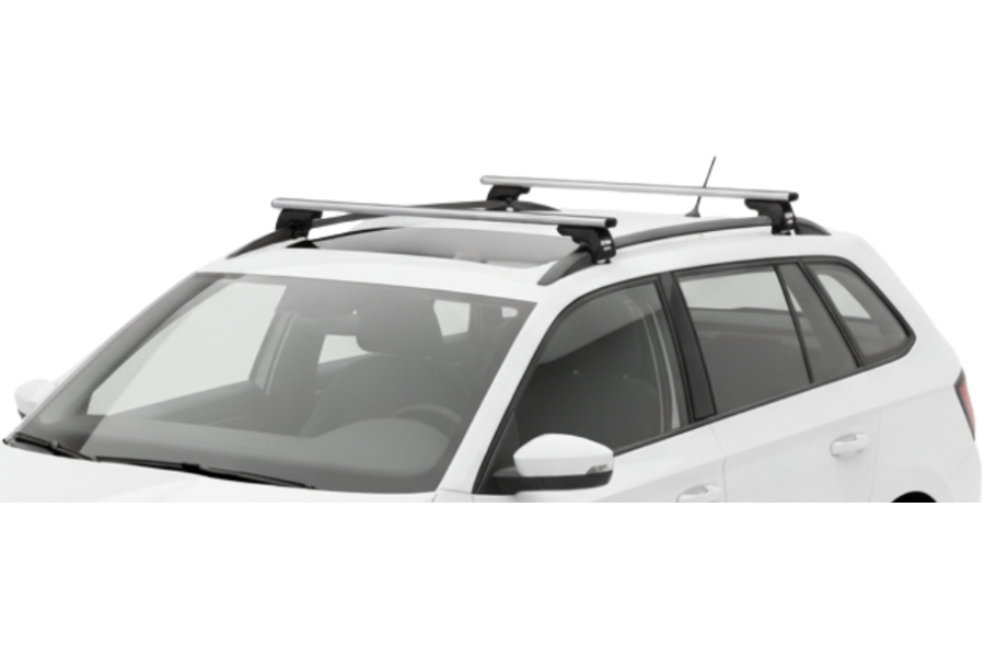 Barras THULE SmartRack XT AluBar para autos SKODA Fabia desde 2015-2021
