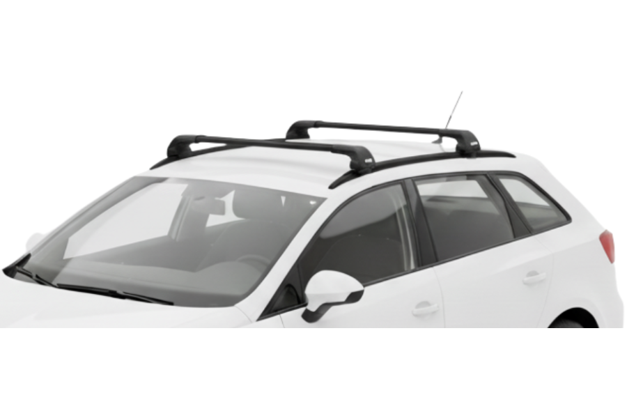 Barras THULE EDGE Flush para autos SEAT Ibiza ST 2010 a 2017 negro