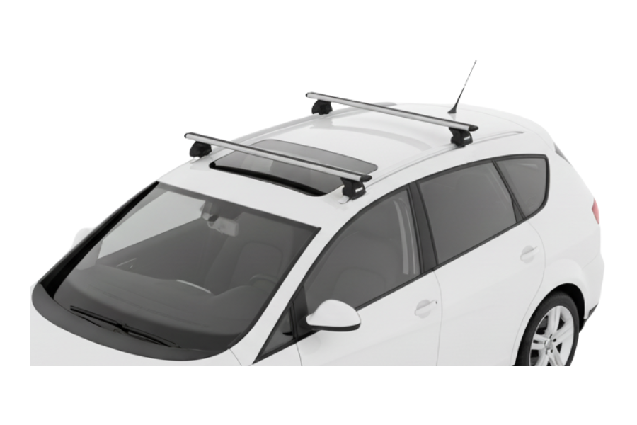 Barras THULE EVO WingBar para autos SEAT Altea XL 2006 a 2015