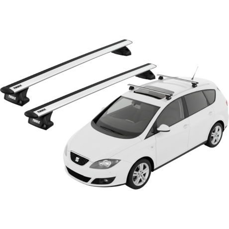 Barras THULE EVO WingBar para autos SEAT Altea XL 2006 a 2015
