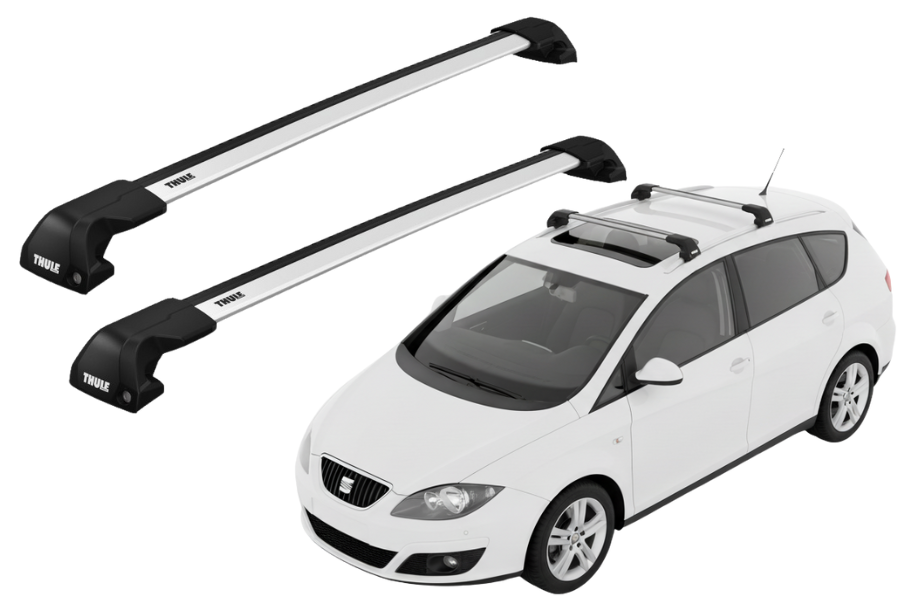 Barras THULE EDGE Flush para autos SEAT Altea XL 2006 a 2015